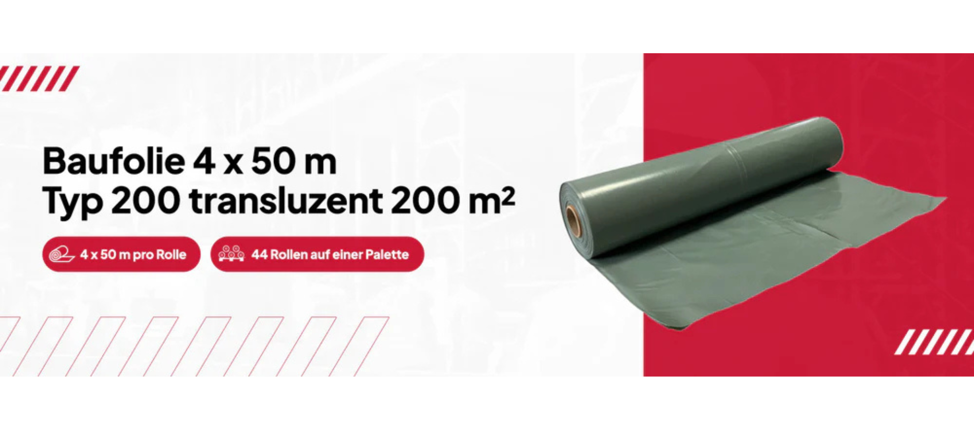 Baufolie online kaufen – Der vielseitige Schutz für Baustelle, Sanierung & Garten