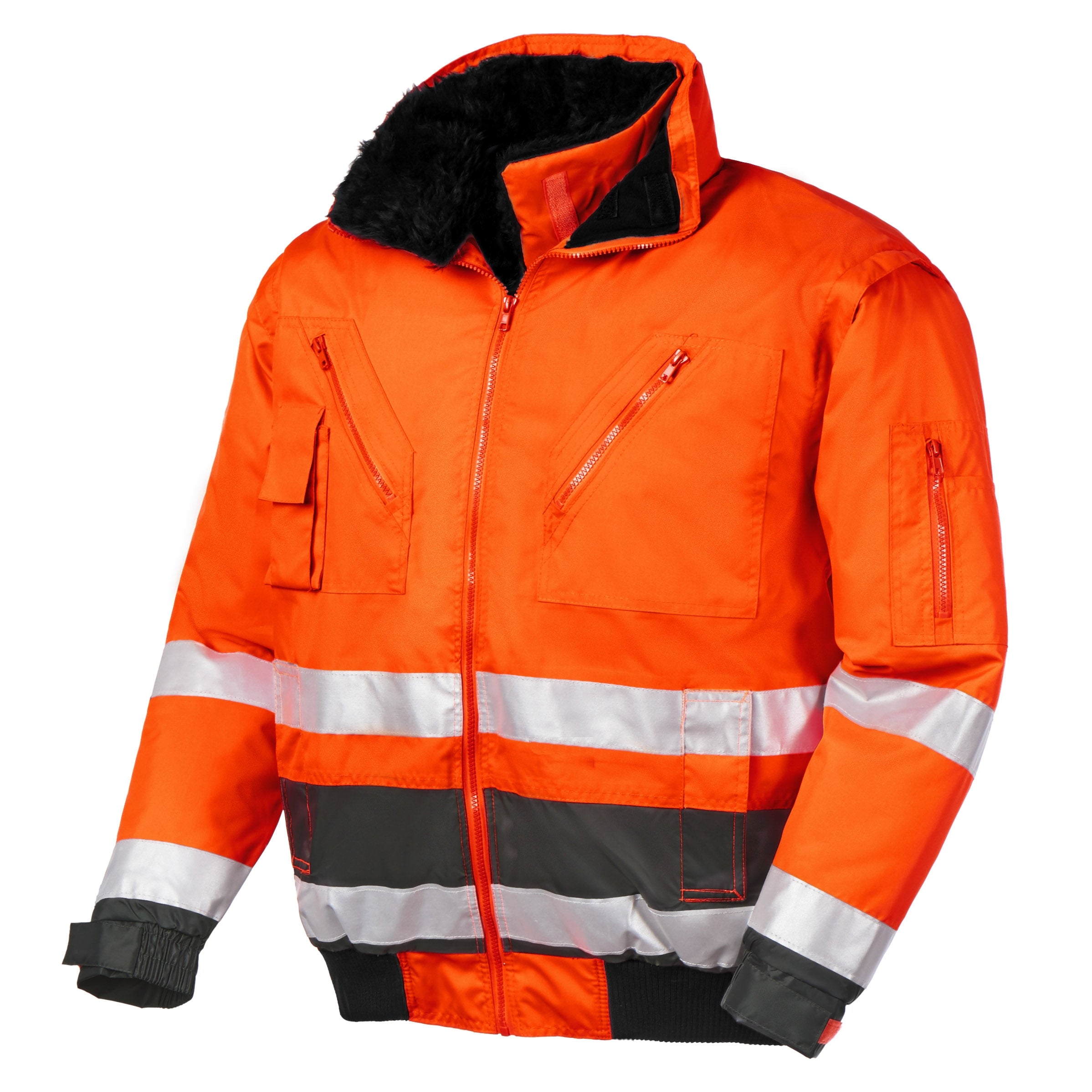 WerkheldPro® Warnschutz-Pilotenjacke