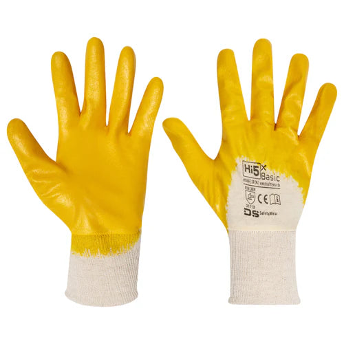 handschuhe großhandel HI5 Gelber Nitril Handschuhe