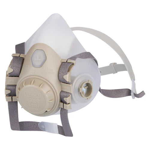 Airguard Halbmaske weiß | ohne Filter